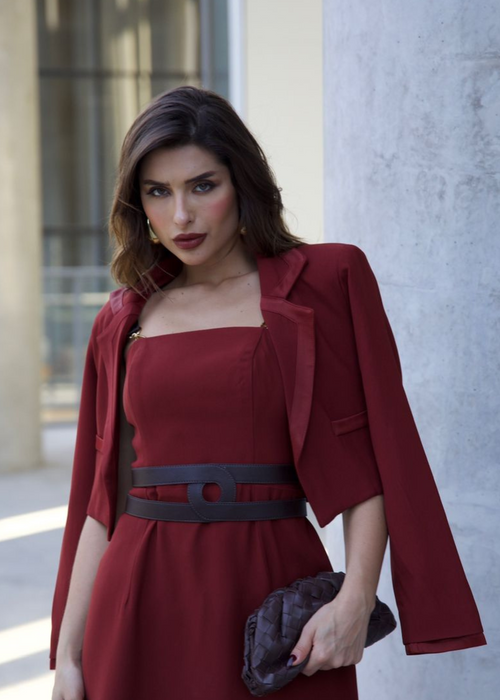 Blazer Vera - Crepe Alfaiataria