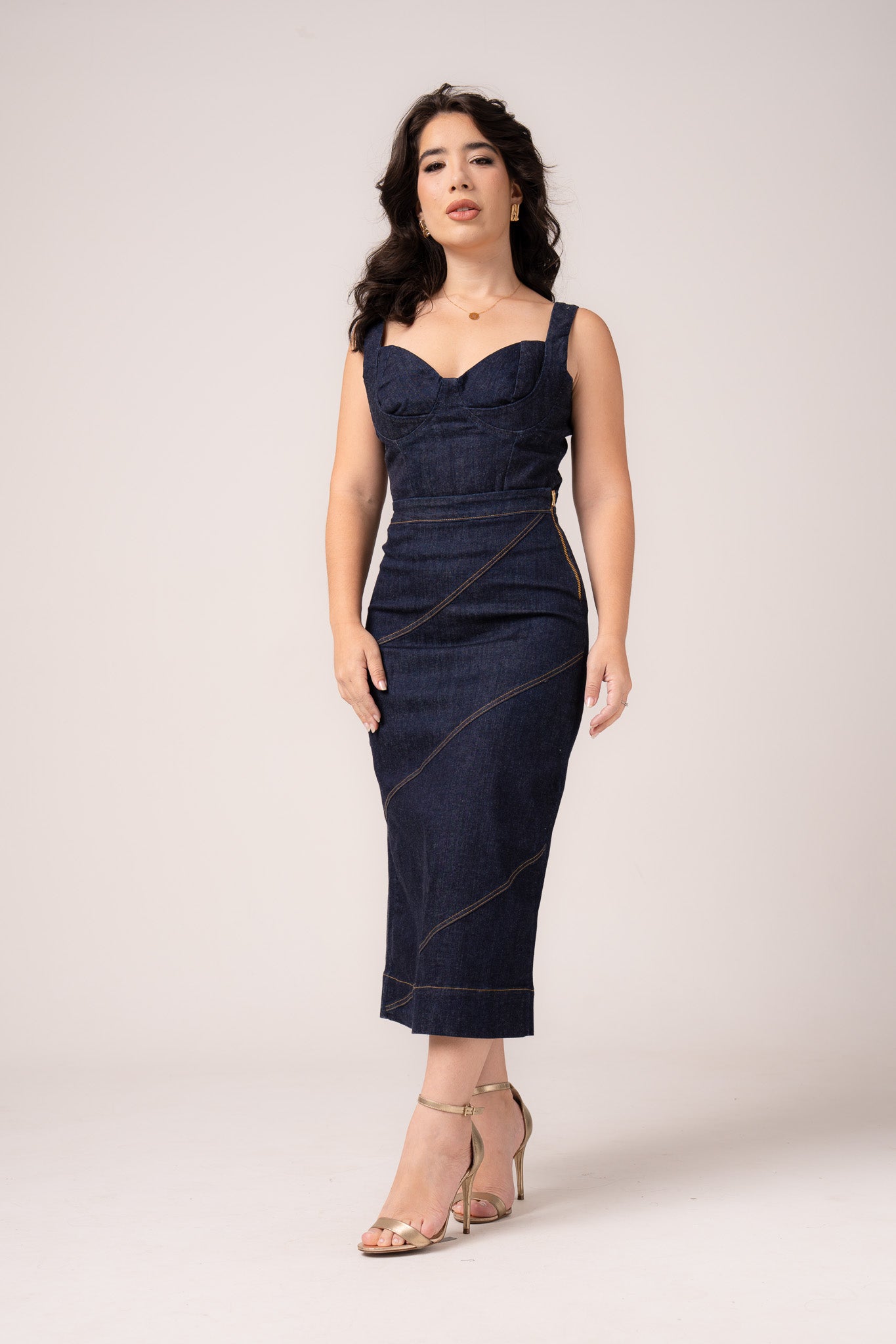 Saia Nubia Jeans (Sem corrente)