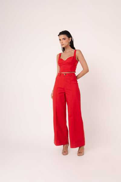 Cropped Vilma - Vermelho (Best-Sellers)