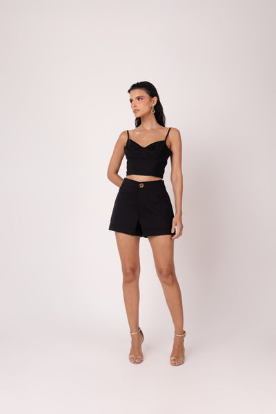 Cropped Birgit - Preto (Best-Sellers)